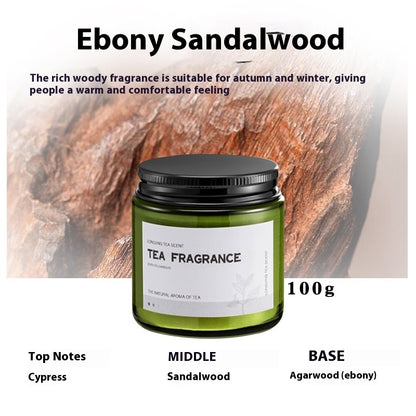 Home Indoor Soy Wax Tea Fragrance Candle Cup