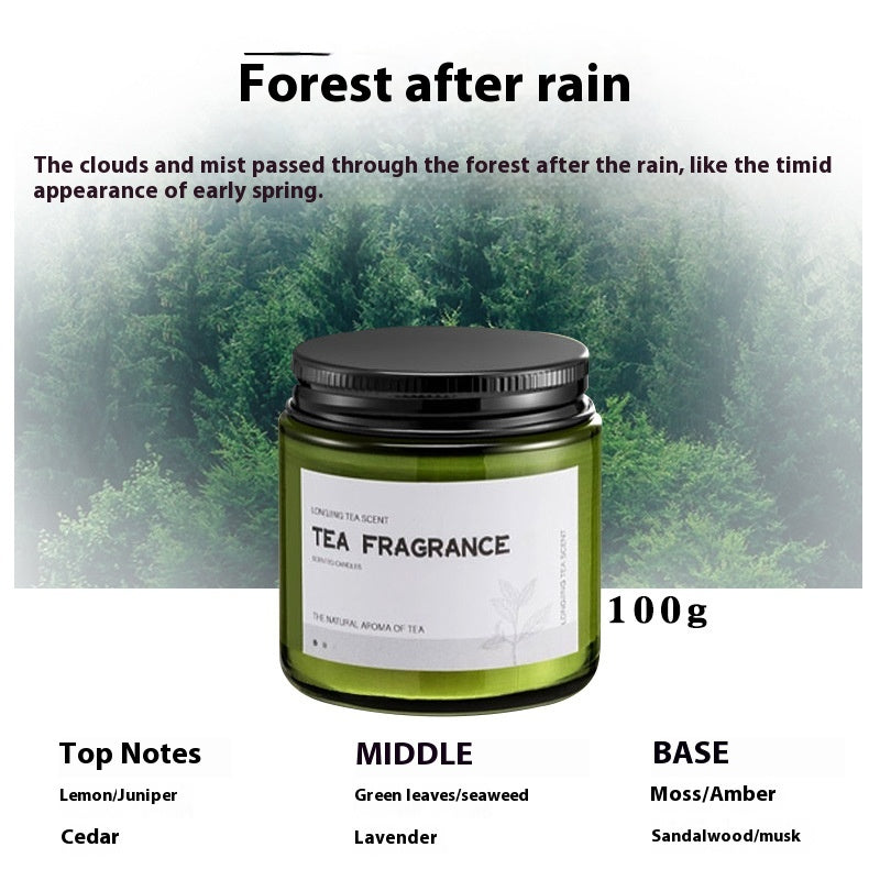 Home Indoor Soy Wax Tea Fragrance Candle Cup