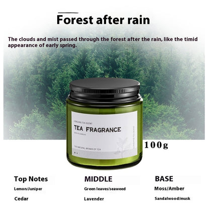 Home Indoor Soy Wax Tea Fragrance Candle Cup