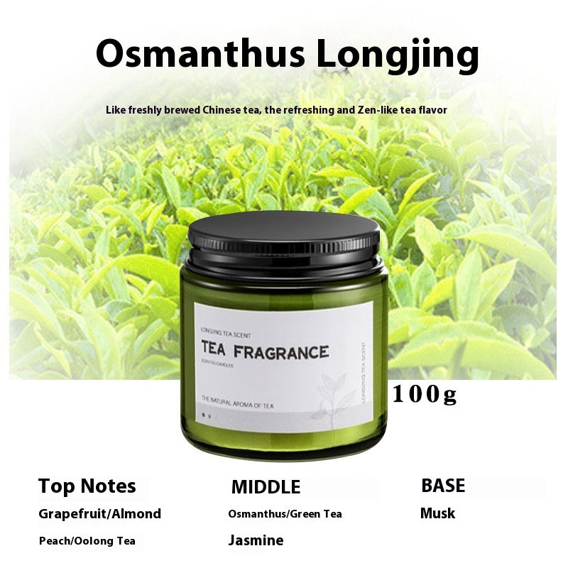 Home Indoor Soy Wax Tea Fragrance Candle Cup