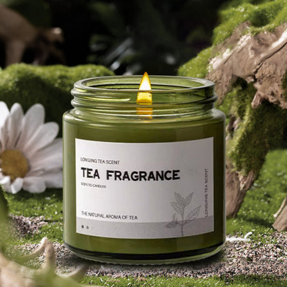 Home Indoor Soy Wax Tea Fragrance Candle Cup