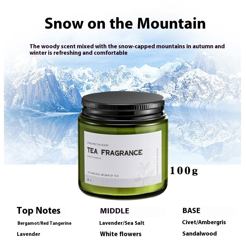 Home Indoor Soy Wax Tea Fragrance Candle Cup