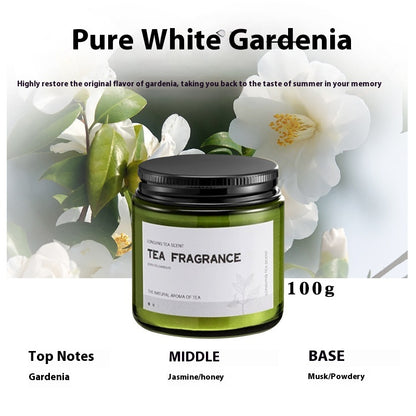 Home Indoor Soy Wax Tea Fragrance Candle Cup