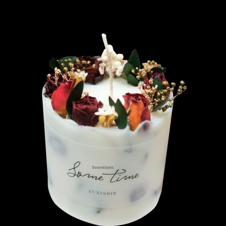 Rose Handmade Candle Gift Set Aromatherapy Candle